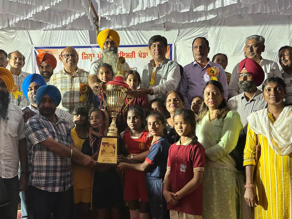 Sports develop discipline team spirit and selfconfidence Bram Shankar Jimpa